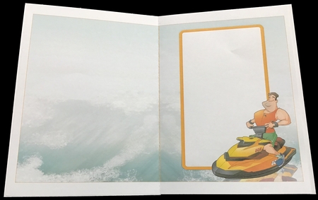 Jet Ski Dude Insert by Maria Arnold