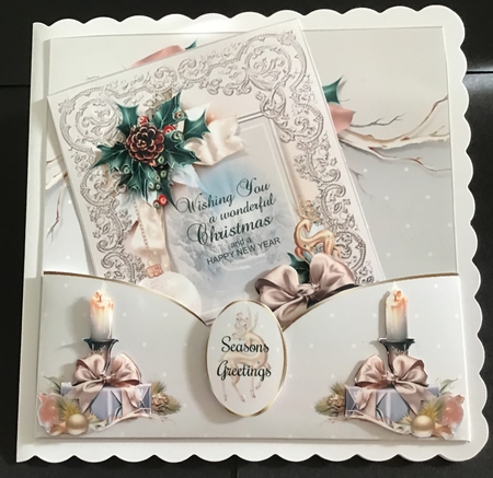 Christmas Pocket Card 2 Mini Page Kit by Maria Arnold