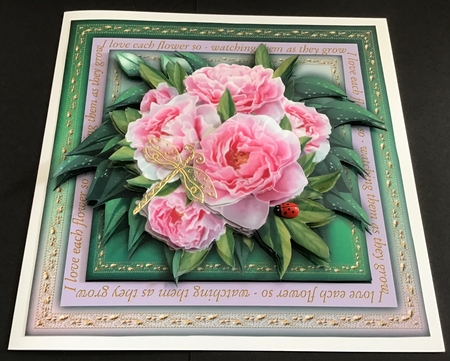 Love Flowers - Peonies by Maria Arnold