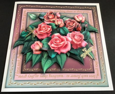 Love Flowers - Roses by Maria Arnold