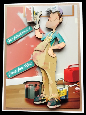 Plasterer Dude by Maria Arnold