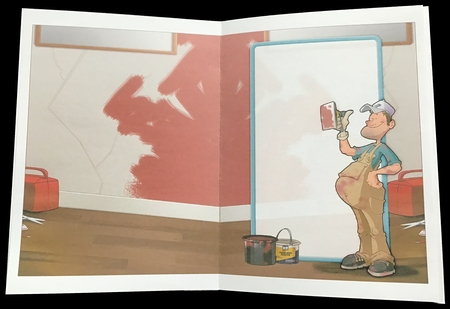Plasterer Dude Insert by Maria Arnold