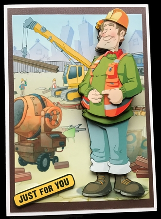 Crane Dude by Maria Arnold