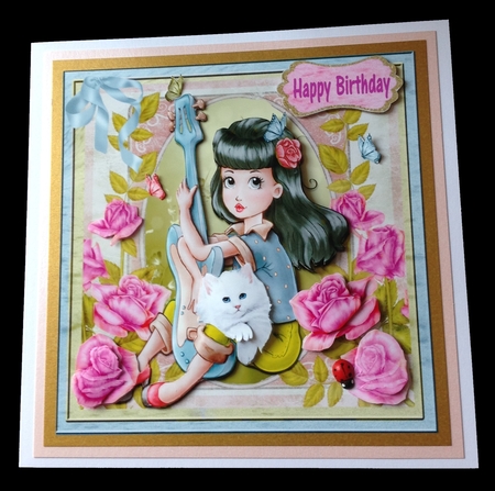 Mini Kit -sweet Melody Girl #3 by Maria Arnold