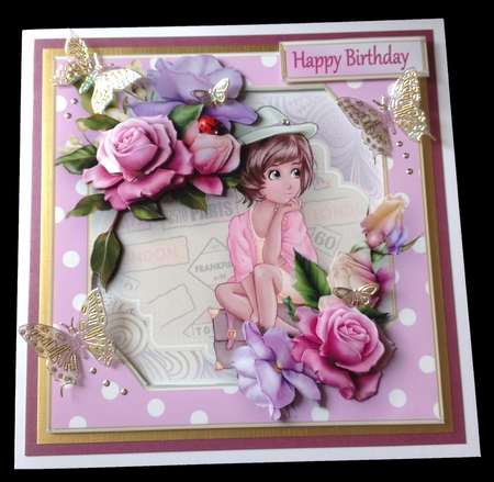 Summer Holiday - Frame Card Mini Kit by Maria Arnold