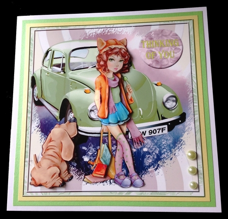 Mini Kit- Lovely Schoolgirl #3 by Maria Arnold