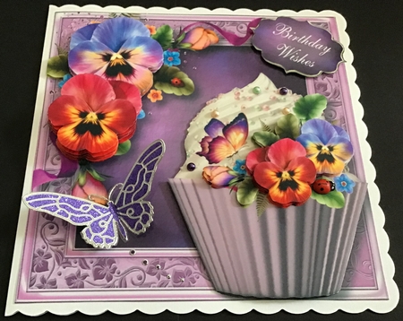 Floral Cupcakes Bumper Kit 1 by Maria Arnold