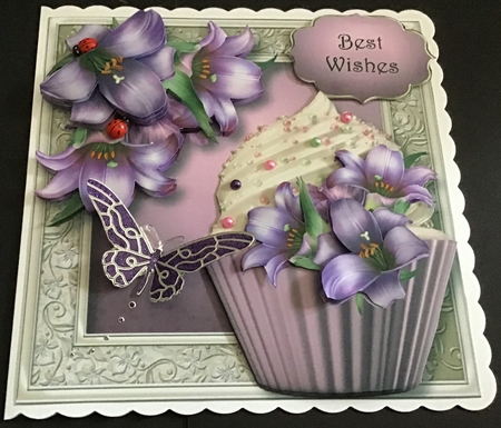 Floral Cupcakes Bumper Kit 5 by Maria Arnold