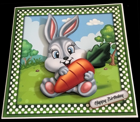 Rabbit and Carrot mini kit by Maria Arnold