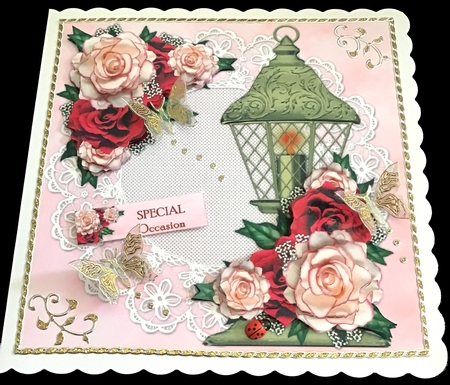 Gorgeous Roses & Lace Mini Kit by Maria Arnold