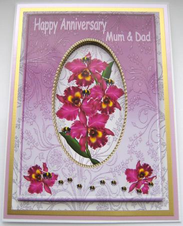 7x5 Flower Frames 3 by Maria Arnold