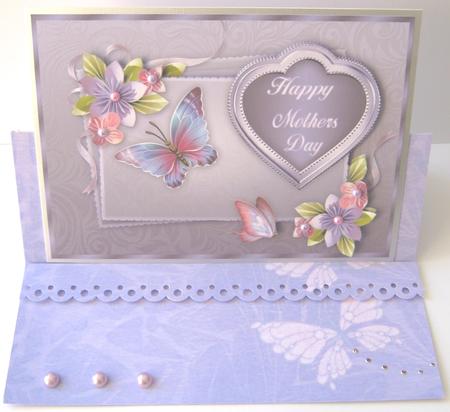 Butterflies and Scrolls Background Paper 3 by Maria Arnold