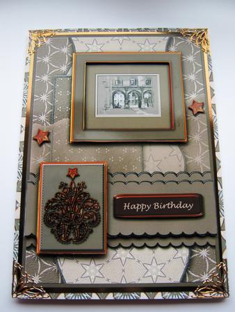 Cambridge Taupe Landscape Kit, 6 Pages, Including Decoupage Step by Step by Maria Arnold