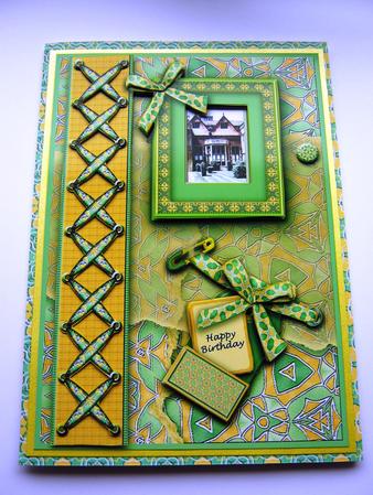 Charlecote Park Lemon Landscape Kit, 6 Pages, Including Decoupage Step by Step by Maria Arnold