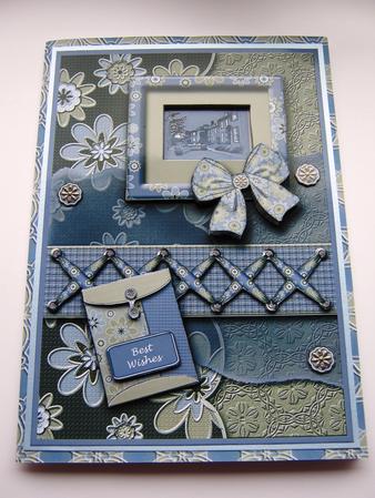 Upton House Purple Landscape Kit, 6 Pages, Including Decoupage Step by Step by Maria Arnold