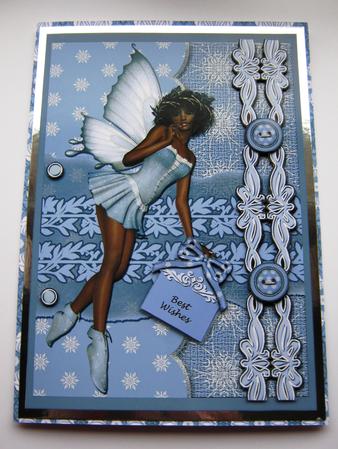 Maria Faerie Blue 6 Page Kit, Including Decoupage Step by Step by Maria Arnold