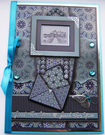 Packwood House Grey Green Landscape Kit, 6 Pages, Including Decoupage Step by Step by Maria Arnold