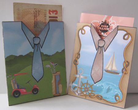 Golf and Sailing Themed Seed Packets by Maria Arnold