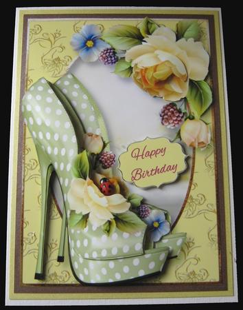 The Eccentric Shoes & Yellow Roses by Maria Arnold