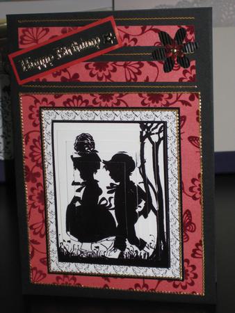 Cute Kids Silhouette Pyramage by Maria Fenech
