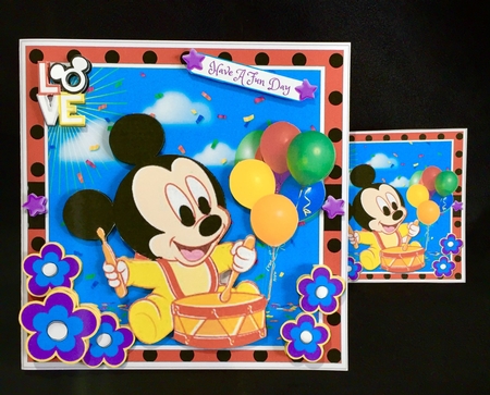 Birthday Joy 1 Mini Kit by Maria Stevens