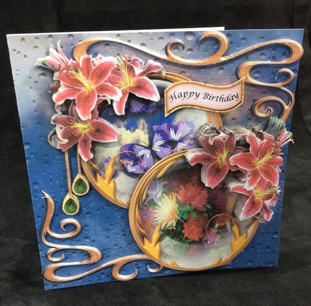 Floral Reflections 10 by Maria Stevens