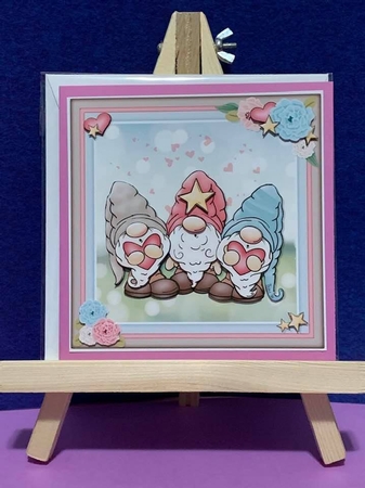 Valentine gnomes by Marianne Kowalchuk