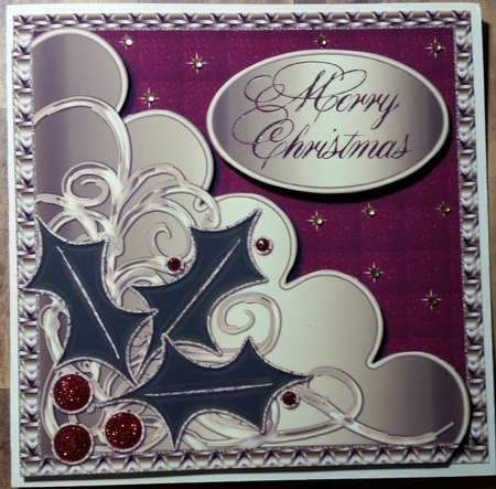 Christmas Topper with Scalloped Layer 9 by Marianne Kowalchuk
