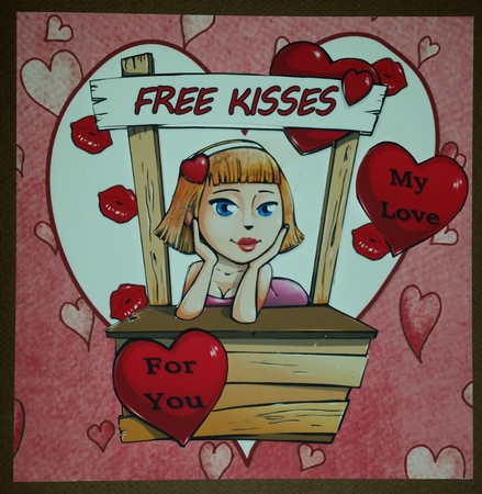 Free kisses by Marianne Kowalchuk