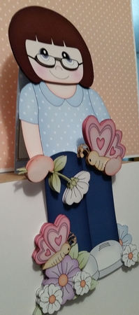 3D On the Shelf Card Kit - Marian has Butterflies & Flowers by Marianne Kowalchuk