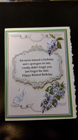 Belated Birthday by Marianne Kowalchuk