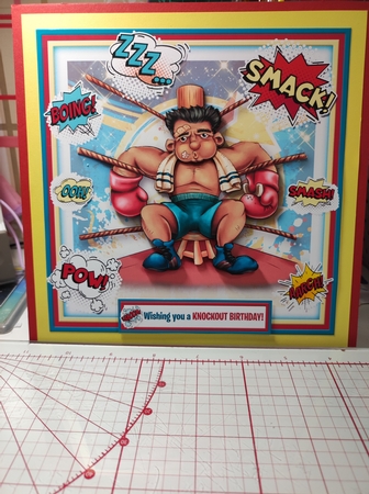 Hope Your Birthday is a Knockout! by marie nowell