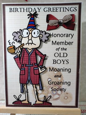 Gus in the old boys club mini kit by marie nowell