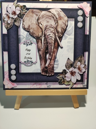 Beautiful Elephant FIVE  by marie nowell
