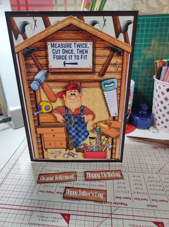 Measure twice cut once! by marie nowell