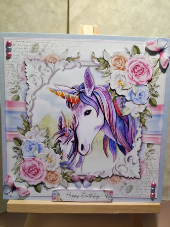 Mother and Baby Unicorn Mini Kit by marie nowell