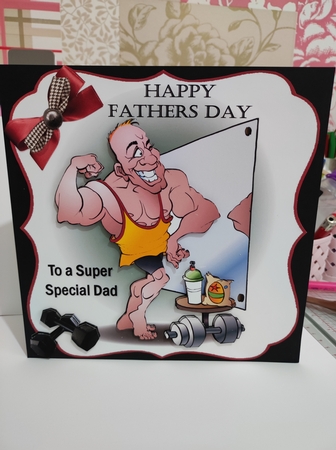 8x8 Fathers day wishes to a special guy mini kit by marie nowell