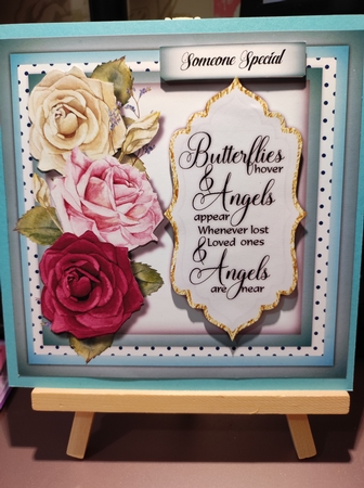 8x8 Butterflys and Angels by marie nowell