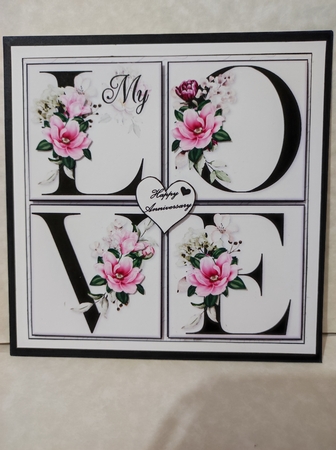 7x7 My love valentine or anniversary mini kit by marie nowell