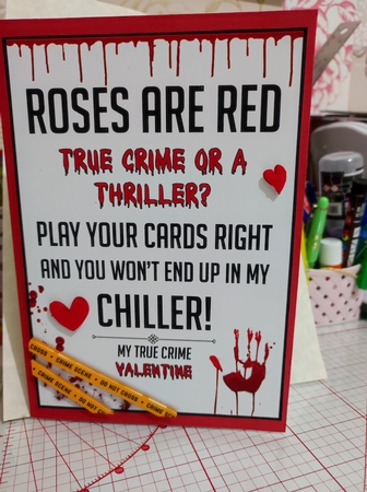 My True Crime Valentine by marie nowell