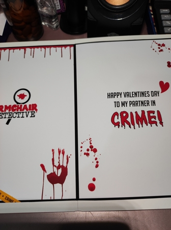 My True Crime Valentine by marie nowell