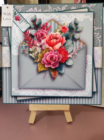 Envelope bouquet by marie nowell