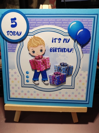 Little Birthday Boy #2 by marie nowell