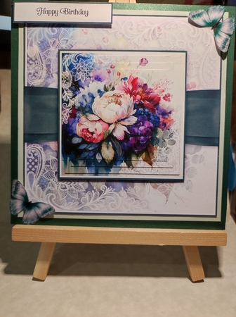 Dark Peony Bouquet No.9 by marie nowell