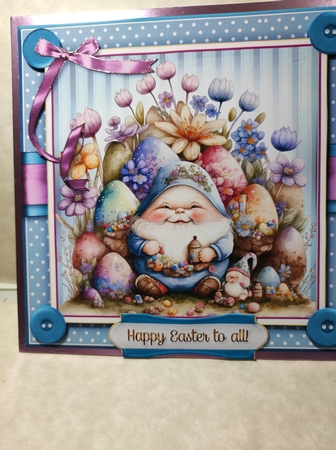 Cute Easter Garden Gnomes Bumper-1 by marie nowell