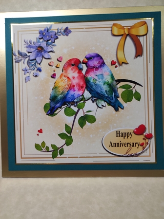 Love birds - no 2 by marie nowell