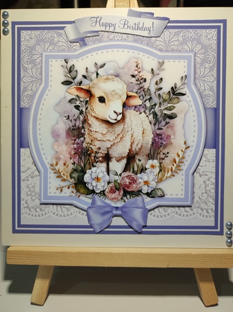 LITTLE FLOWER LAMBS by marie nowell