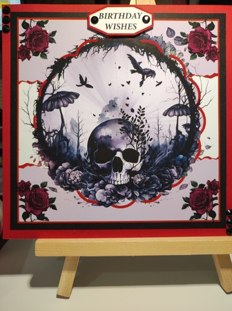 SKULL & ROSES 4 by marie nowell