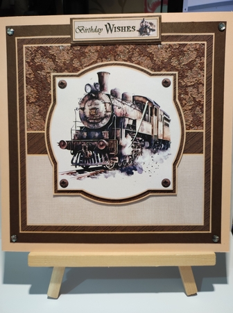Vintage Steam Train Mini Kit by marie nowell