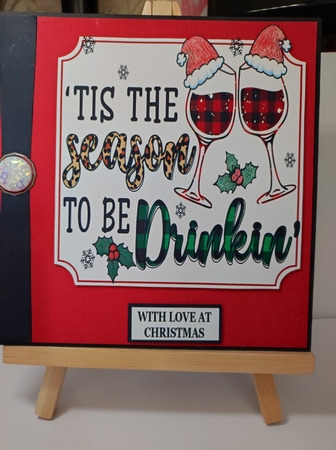 TIS THE SEASON TO BE DRINKIN by marie nowell